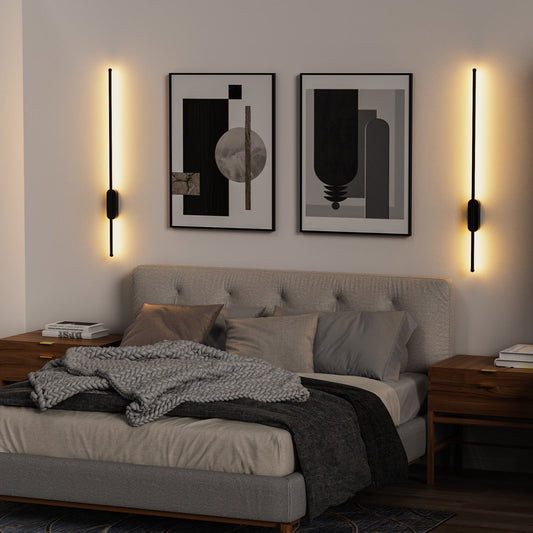 2PCS Minimalist Wall lights, Linear Sconces-0
